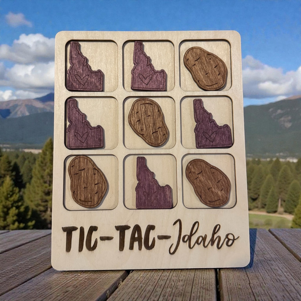 Tic Tac Toe Idaho Game