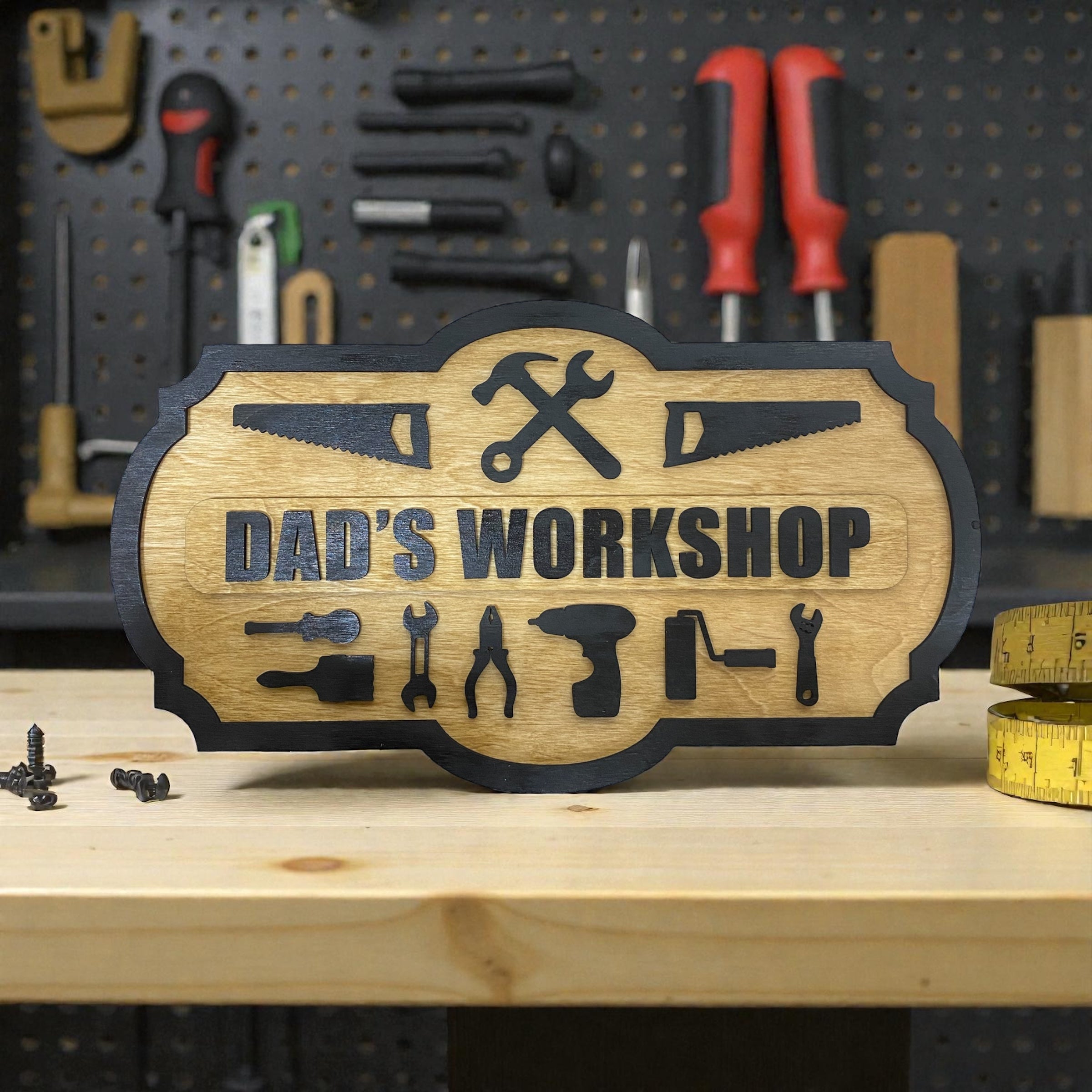 Dad’s Workshop Sign