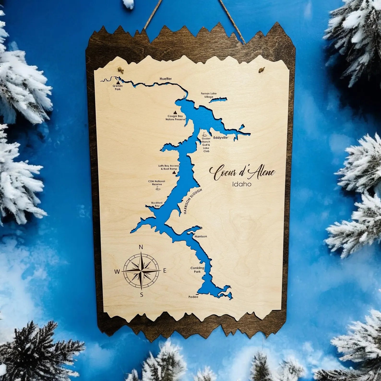Lake Coeur d' Alene Wall Art